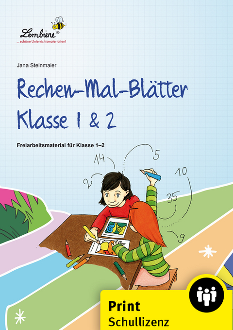 Rechen-Mal-Bl&auml;tter Klasse 1 & 2 - Jana Steinmaier
