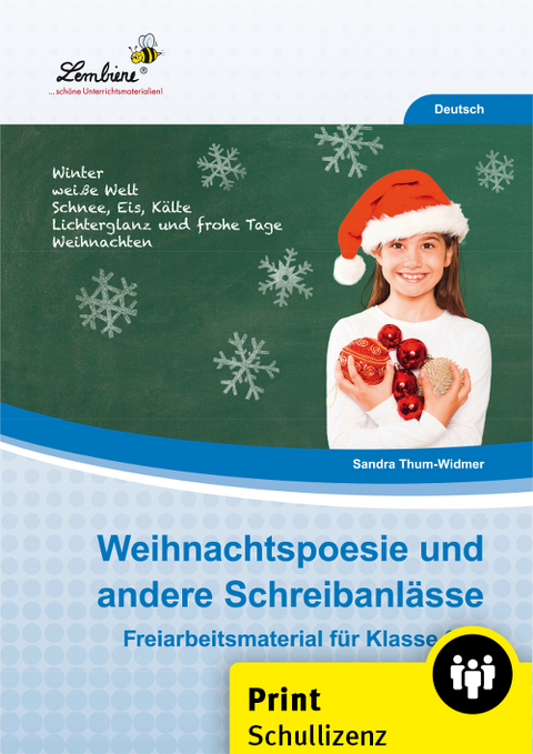 Weihnachtspoesie und andere Schreibanl&auml;sse - Sandra Thum-Widmer
