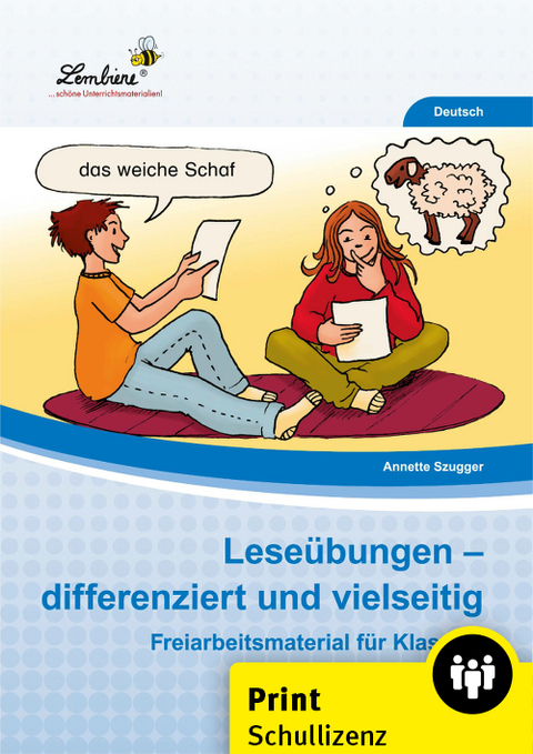 Lese&uuml;bungen - differenziert und vielseitig - Annette Szugger