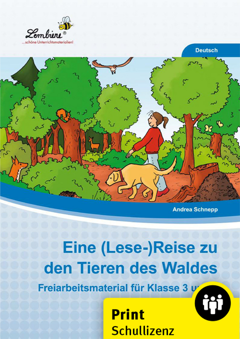 Eine (Lese-)Reise zu den Tieren des Waldes - Andrea Schnepp