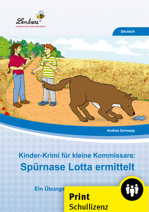 Kinder-Krimi f&uuml;r kleine Kommissare: - Andrea Schnepp