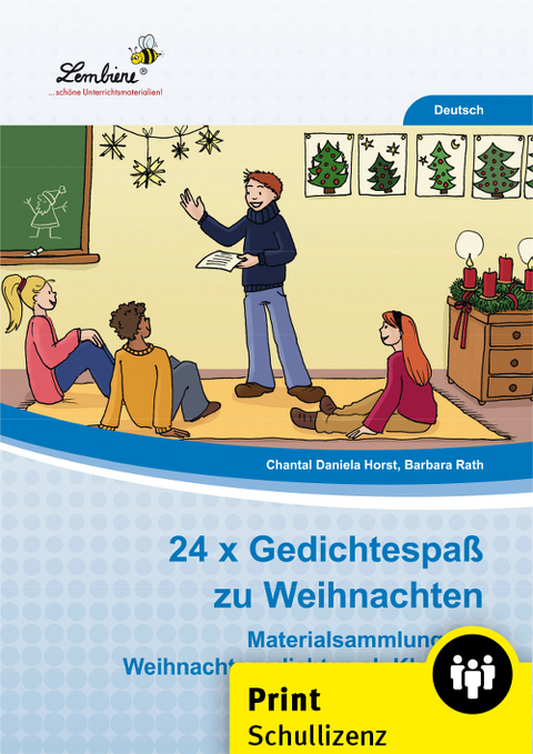24x Gedichtespa&szlig; zu Weihnachten - C. Horst, B. Rath