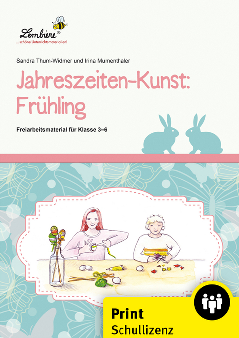 Jahreszeiten-Kunst: Fr&uuml;hling - S. Widmer, I. Mumenthaler