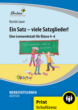 Ein Satz - viele Satzglieder! - Kerstin Jauer