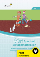 66x Sport mit Alltagsmaterialien - Michaela Thimm