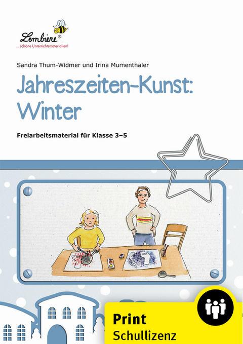 Jahreszeiten-Kunst: Winter - S. Widmer, I. Mumenthaler