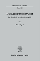 Das Leben und der Geist. - Heiko Liepert