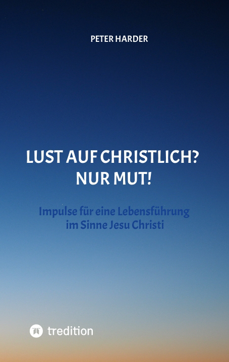 Die Aussagen Jesu Christi sollten auch heute Richtschnur f&uuml;r unser Leben sein. Welche M&ouml;glichkeiten es gibt, beschreibt der Autor anschaulich und lebendig, mit einer Prise Humor und immer positiv. - Peter Harder