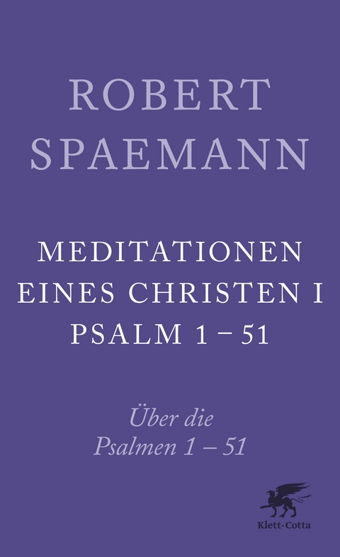 Meditationen eines Christen I - Robert Spaemann