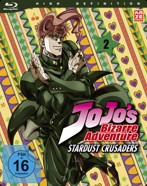 Jojo's Bizarre Adventure Part 3: Stardust Crusaders - 2. Staffel - Blu-ray Vol. 2 (Episoden 13-24) [2 Blu-rays] - Kenichi Suzuki