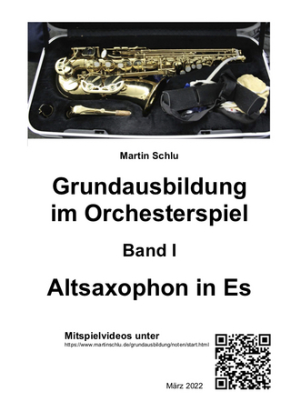 Grundausbildung im Orchesterspiel, Altsaxophon in Es, Band 1