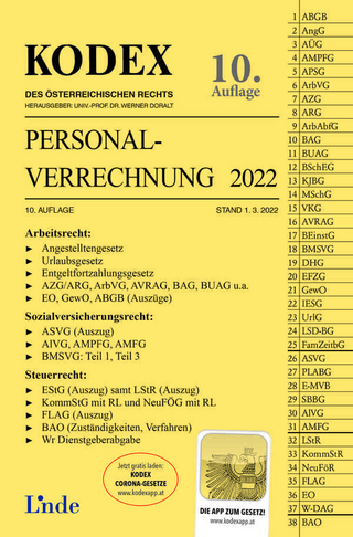KODEX Personalverrechnung 2022