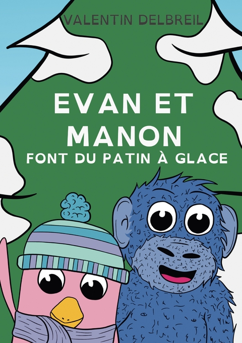 Evan et Manon font du patin &agrave; glace - Valentin Delbreil
