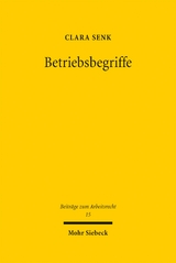 Betriebsbegriffe - Clara Winkel (geb. Senk)