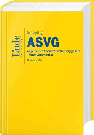 ASVG | Allgemeines Sozialversicherungsgesetz 2022