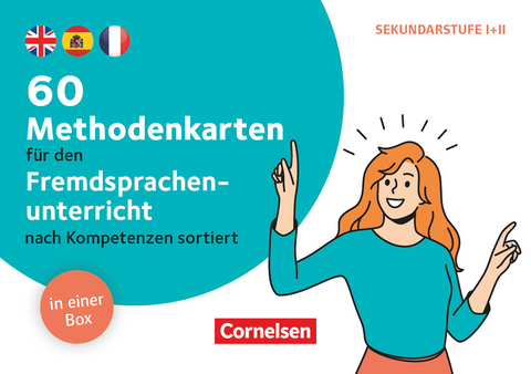 60 Methodenkarten für den Fremdsprachenunterricht - Nach Kompetenzen sortiert - Elisa Gigling, Claudia Schlaak, Bianka Götz
