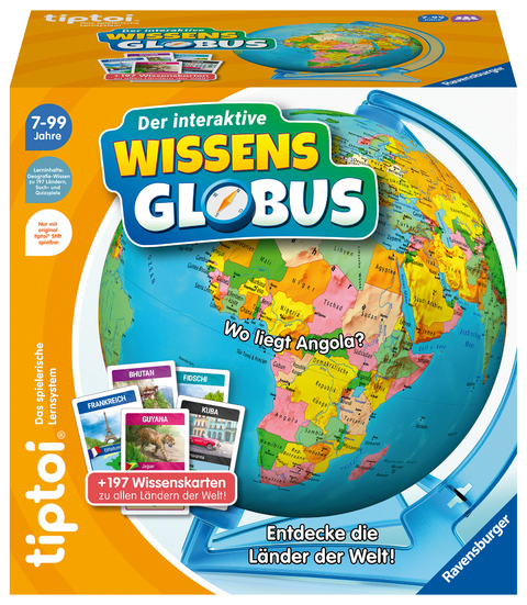 tiptoi&reg; Der interaktive Wissens-Globus - ab 7 Jahre