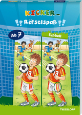 Kicker-R&auml;tselspa&szlig;. Fu&szlig;ball