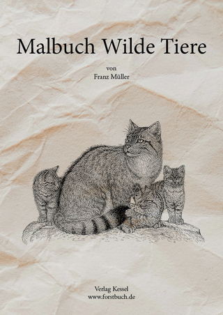 Malbuch Wilde Tiere
