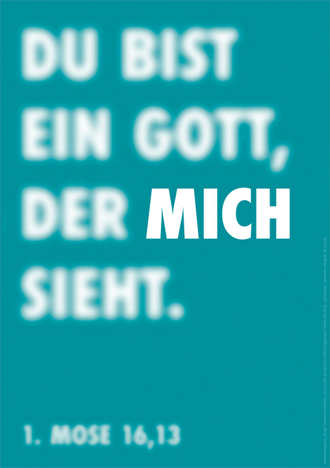 Jahreslosung 2023 - Poster A4