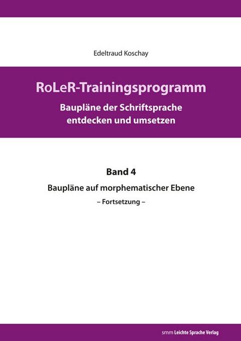 RoLeR-Trainingsprogramm - Edeltraud Koschay