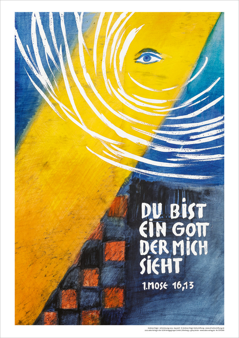 Jahreslosung 2023 - Kunstdruck A3 - 