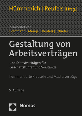 Gestaltung von Arbeitsvertr&auml;gen - 