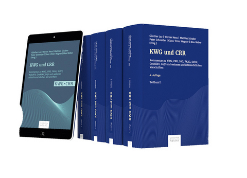 KWG und CRR (4-b&auml;ndiges Gesamtwerk inkl. Online-Datenbank) - 