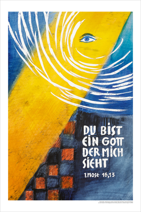 Jahreslosung 2023 - Kunstdruck 40 x 60 cm - 