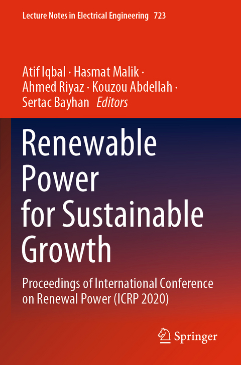Renewable Power for Sustainable Growth - 