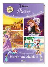 Disney Best of: Wundersch&ouml;ner Sticker- und Malblock -  Panini