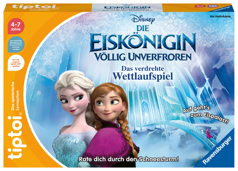 tiptoi&reg; Disney Die Eisk&ouml;nigin V&ouml;llig unverfroren: Das verdrehte Wettlaufspiel - ab 4 Jahre - Kai Haferkamp