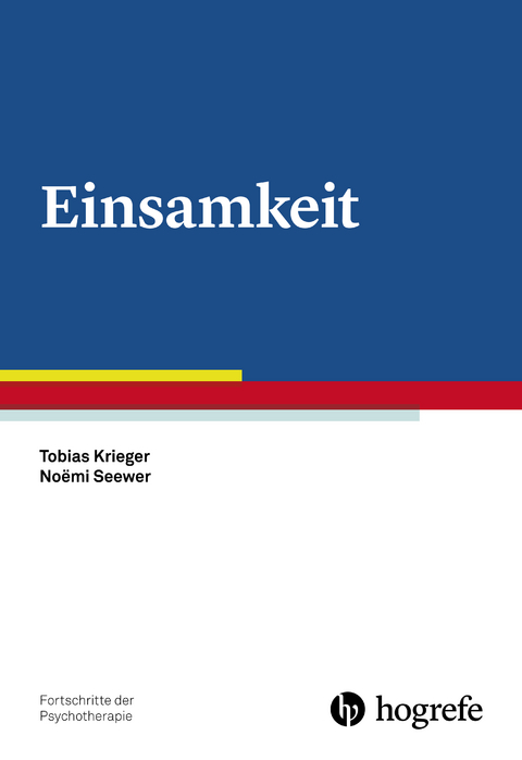 Einsamkeit - Tobias Krieger, No&euml;mi Seewer