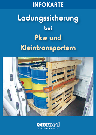 Infokarte Ladungssicherung bei Pkw und Kleintransportern