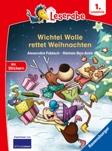 Leserabe 1. Lesestufe - Wichtel Wolle rettet Weihnachten - Alexandra Fabisch