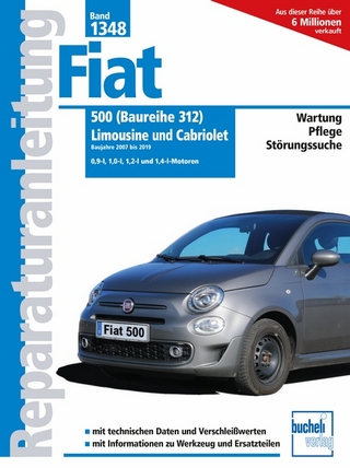 Fiat 500 (Baureihe 312) Limousine und Cabriolet Baujahre 2007 - 2019