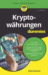 Kryptowährungen für Dummies - Soeteman, Krijn