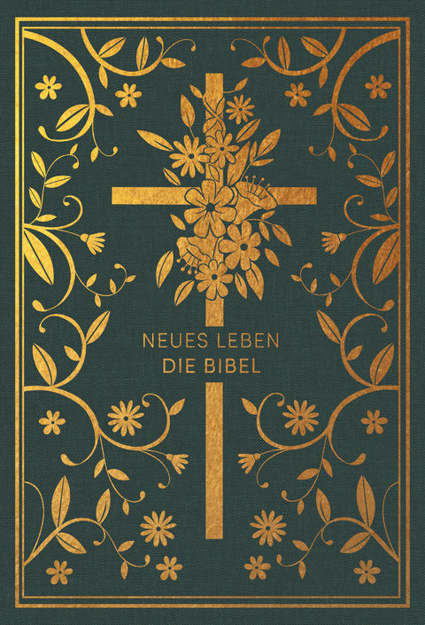 Neues Leben. Die Bibel - Golden Grace Edition, Waldgr&uuml;n