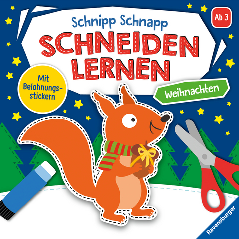 Schnipp-Schnapp Schneiden lernen - Weihnachten - Rina Gregor
