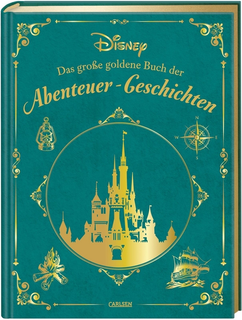 Disney: Das gro&szlig;e goldene Buch der Abenteuer-Geschichten - Walt Disney