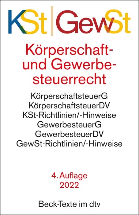 K&ouml;rperschaftsteuerrecht / Gewerbesteuerrecht
