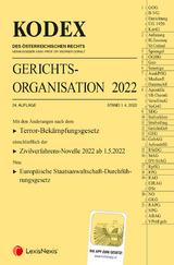 KODEX Gerichtsorganisation 2022 - inkl. App - 