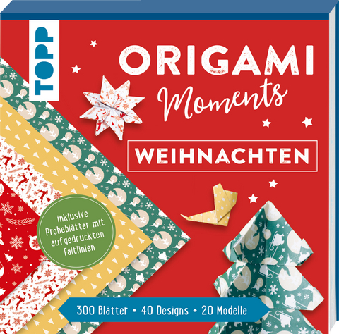 Origami Moments - Weihnachten. Der perfekte Faltspa&szlig; f&uuml;r Winter & Weihnachten