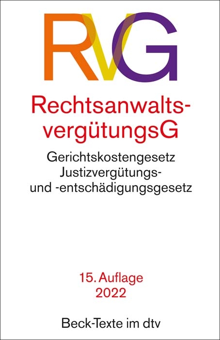 Rechtsanwaltsverg&uuml;tungsgesetz - 