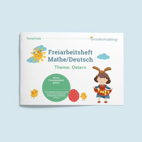 Freiarbeitsheft Ostern (Vorschule) - Manuela Winter, Diana Wimmer
