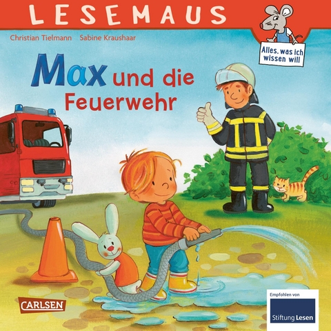 LESEMAUS 55: Max und die Feuerwehr - Christian Tielmann