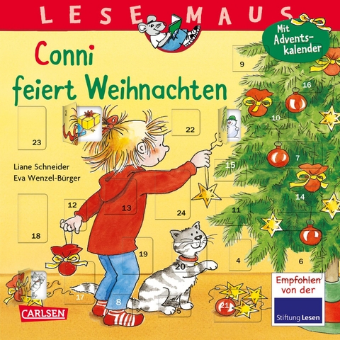 LESEMAUS 58: Conni feiert Weihnachten - Liane Schneider