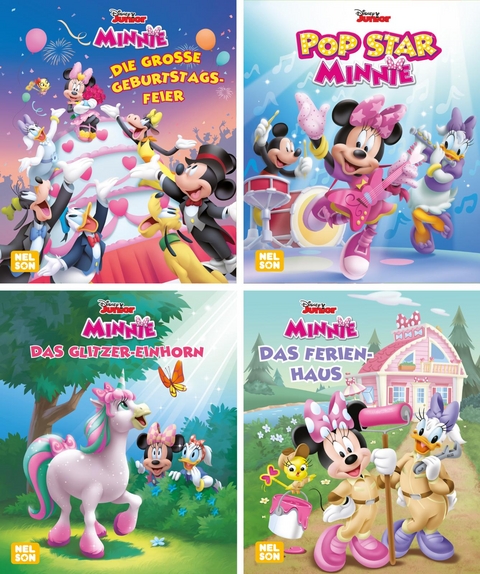 Nelson Mini-B&uuml;cher: Disney Minnie Maus 5-8 (Einzel/WWS)