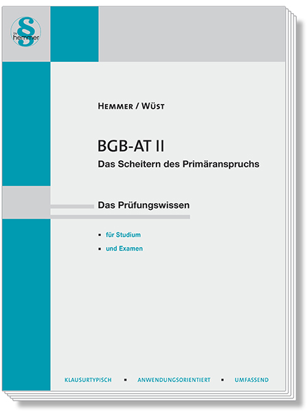 BGB AT II - Karl-Edmund Hemmer, Achim W&uuml;st, Michael Tyroller