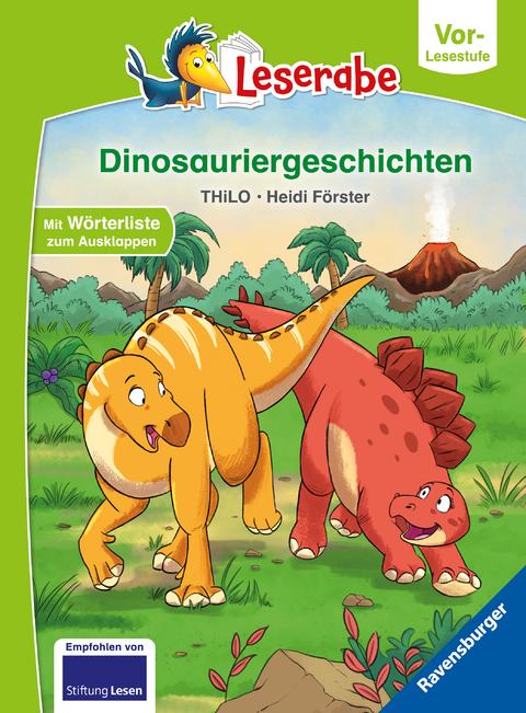 Leserabe Vor-Lesestufe - Dinosauriergeschichten -  Thilo